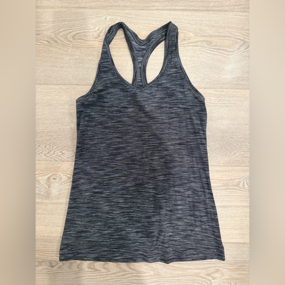 Gray Lululemon Fitted Tank Top
